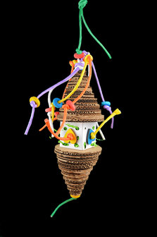 Papegaaienspeelgoed karton