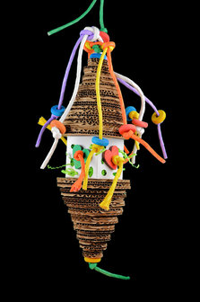 Papegaaienspeelgoed karton