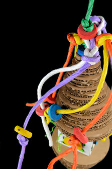 Papegaaienspeelgoed karton