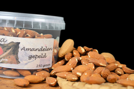 Amandelen gepeld 250 gram