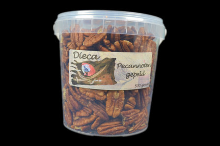 Pecannoten gepeld 500 gram