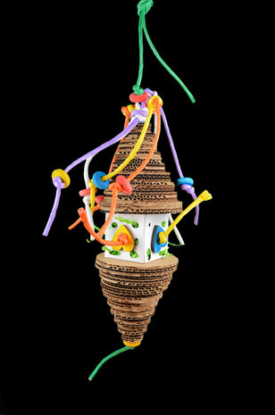 Papegaaienspeelgoed karton