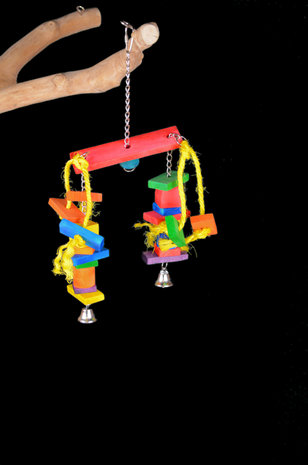 kleurrijk papegaaien speelgoed